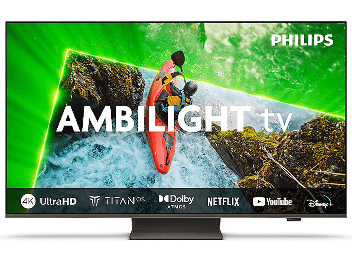 PHILIPS 55PUS8609/62 55 inç 139 cm 4K UHD LED Dolby Atmos Titan OS Ambilight TV