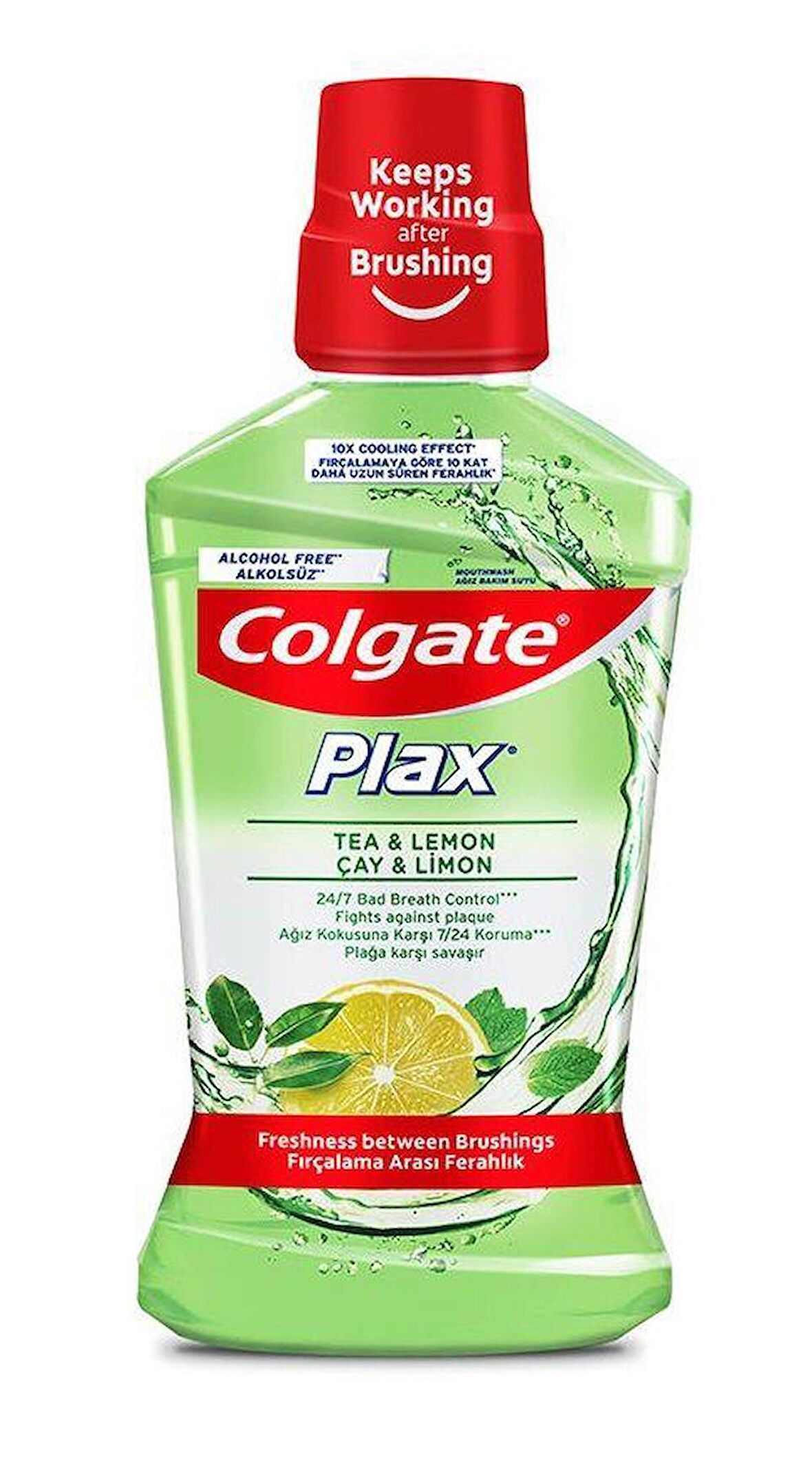 COLGATE A.BAKIM SUYU PLAX 500 ML.CAY&LIMON (2'li)