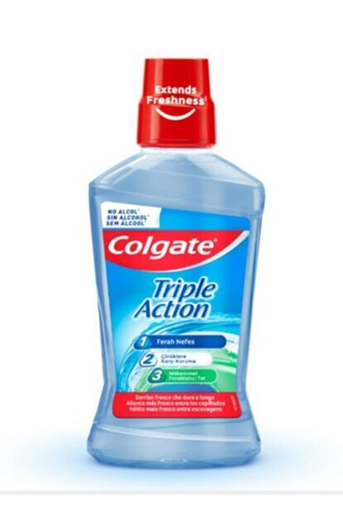 COLGATE TRİPLE ACTİON AĞIZ BAKIM SUYU 500ML