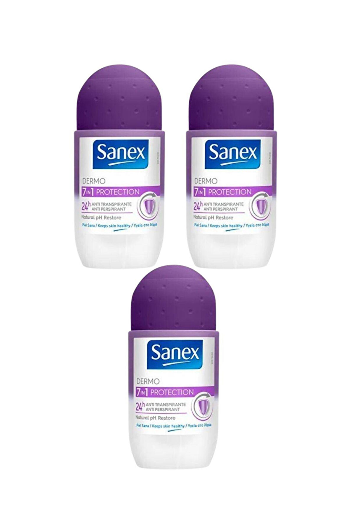 Dermo 7in1 Protectıon Roll-on 50ml (3 Adet)