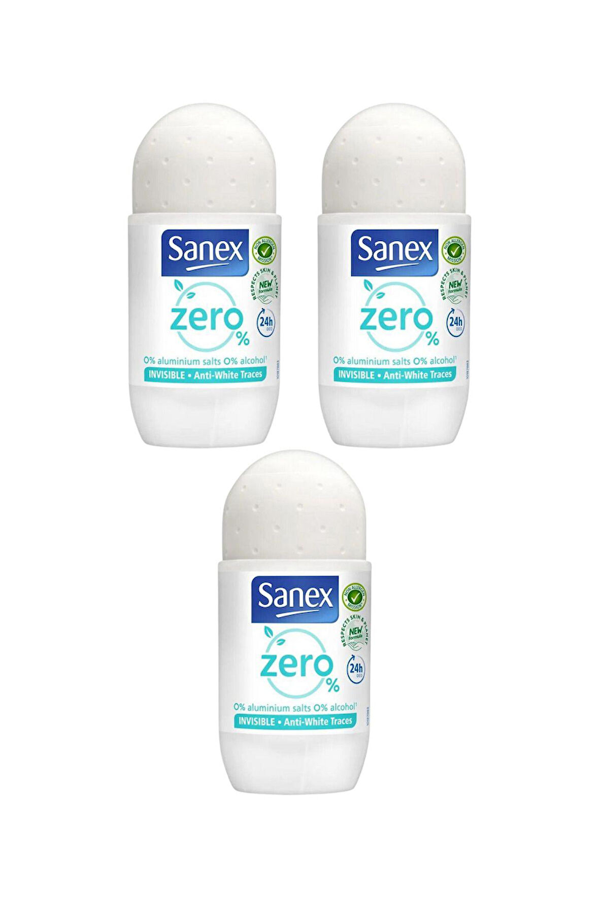 Zero Invisible Roll-on 50ml (3 Adet)