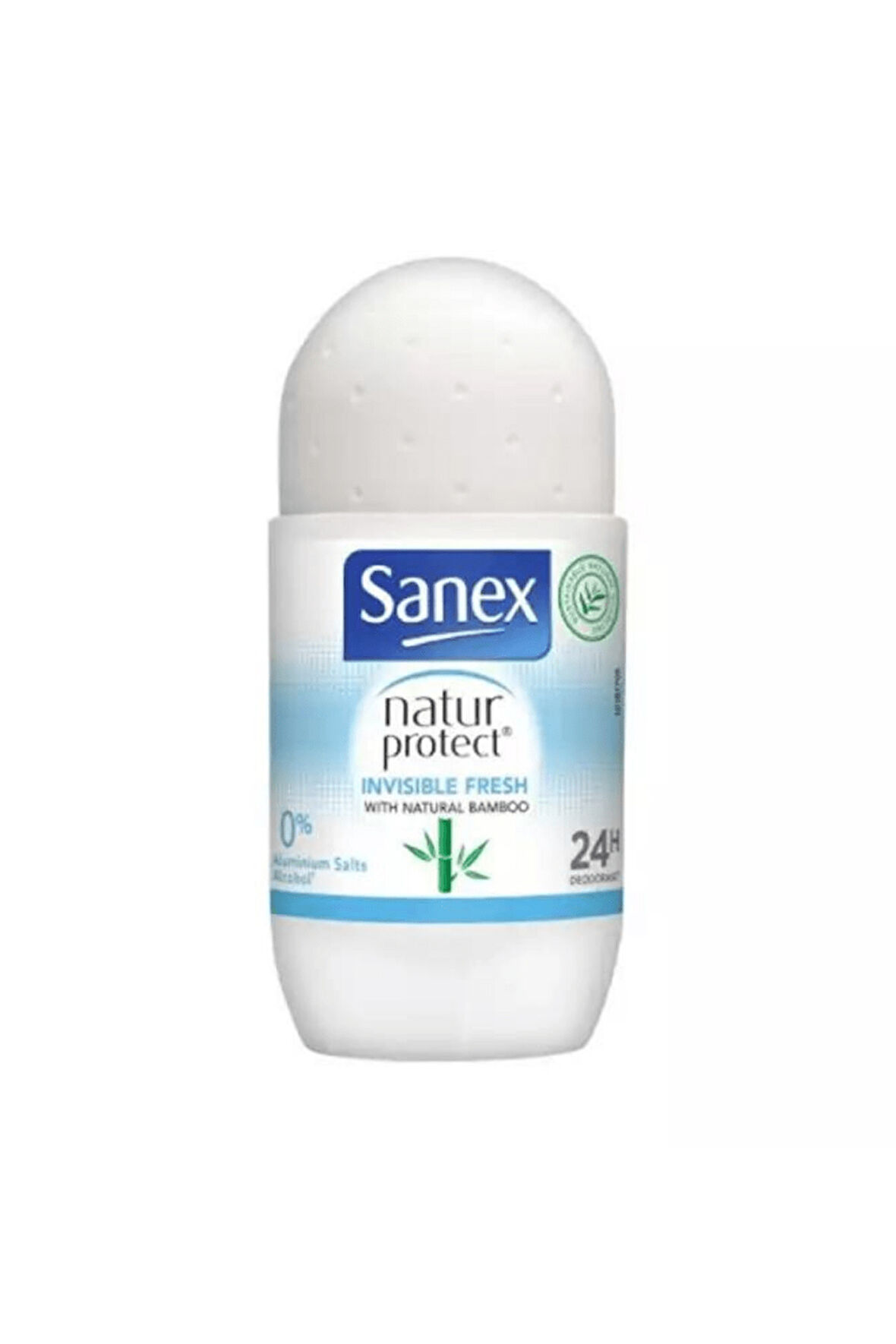 Sanex Natur Protect Invısıble Fresh İz Bırakmaz (Doğal bambu tozu) 24H Roll-on Deodorant 50ml