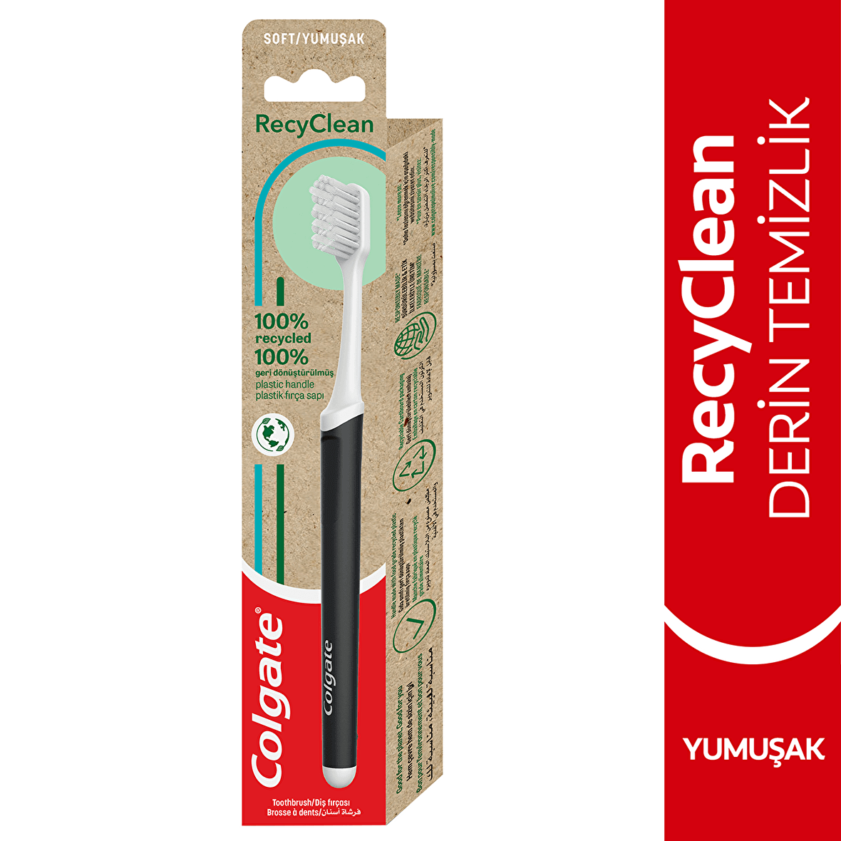 Colgate Recyclean Derin Temizlik Yumuşak Diş Fırçası