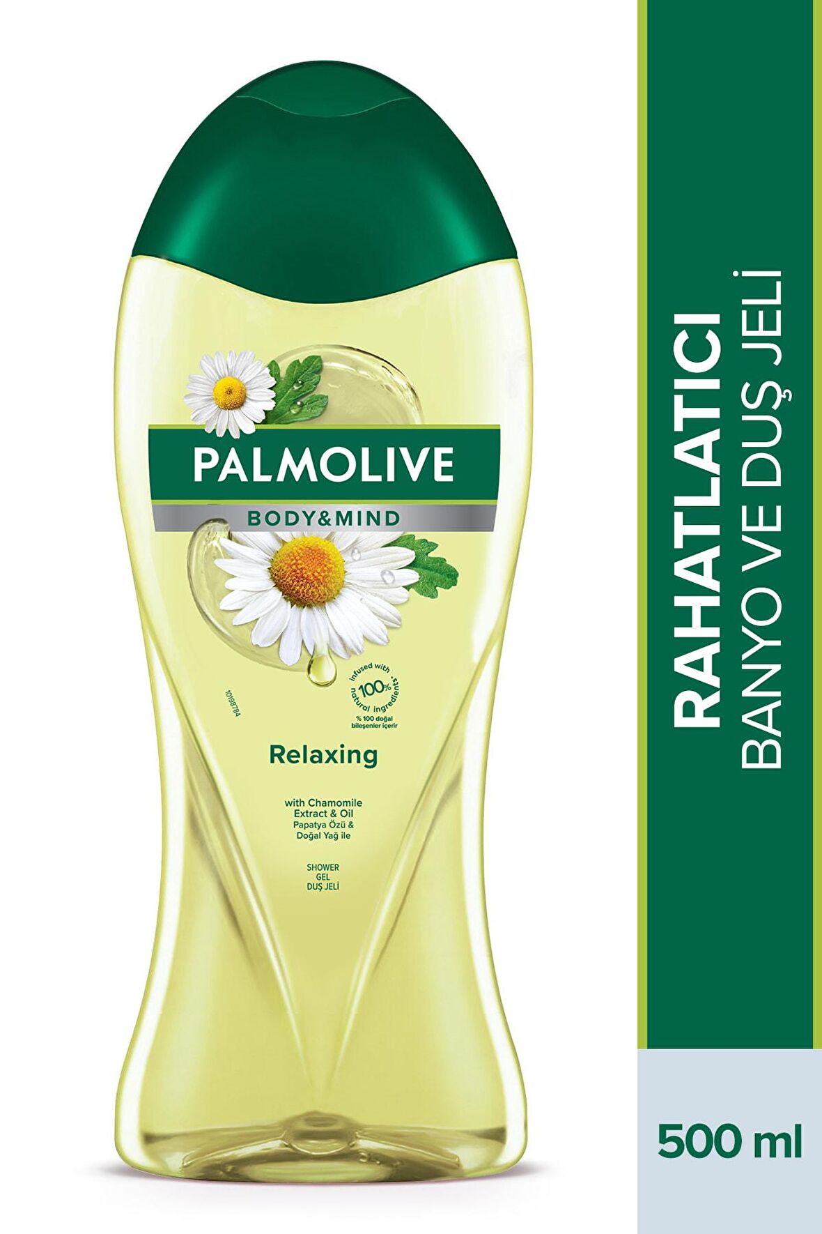 Palmolive Body & Mind Papatya Aromalı Ferahlatıcı Doğal Tüm Ciltler İçin Duş Jeli 500 ml