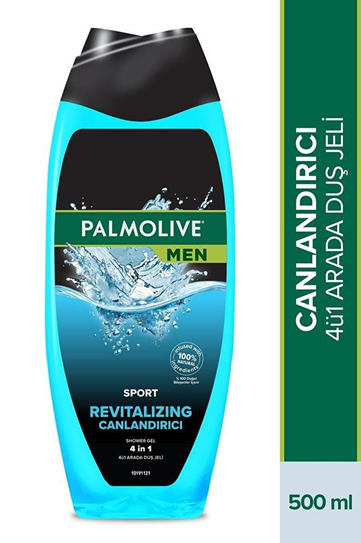 Palmolive Men Sport 3'ü 1 Arada Yüz,Vücut ve Saç için Duş Jeli ve Şampuan 500 Ml