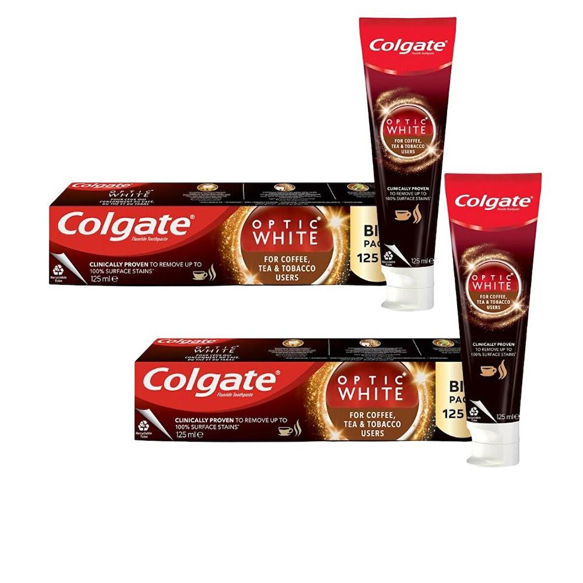 Colgate Diş Macunu Çay-Kahve-Sigara 125 Ml 2'li