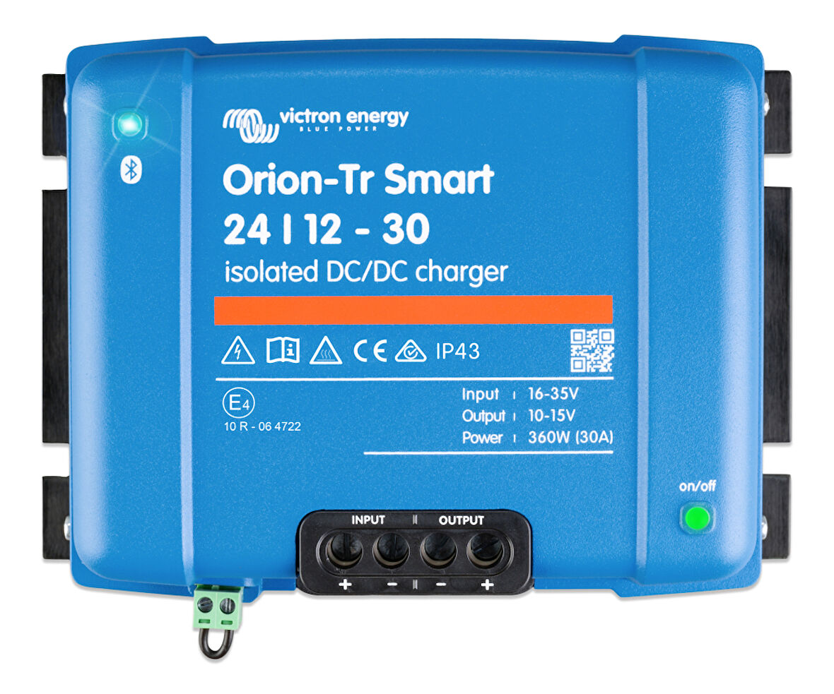 Victron 24/12V 30A İzoleli DC-DC Şarj Cihazı Charger Bluetooth Özellikli, ORI241236120, 