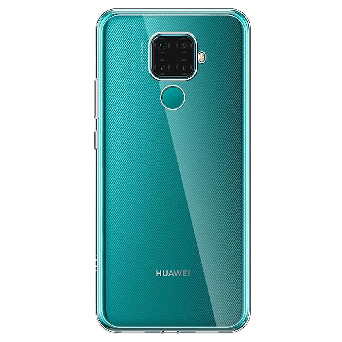 Gpack Huawei Mate 30 Lite Kılıf Süper Silikon Yumuşak Arka Koruma