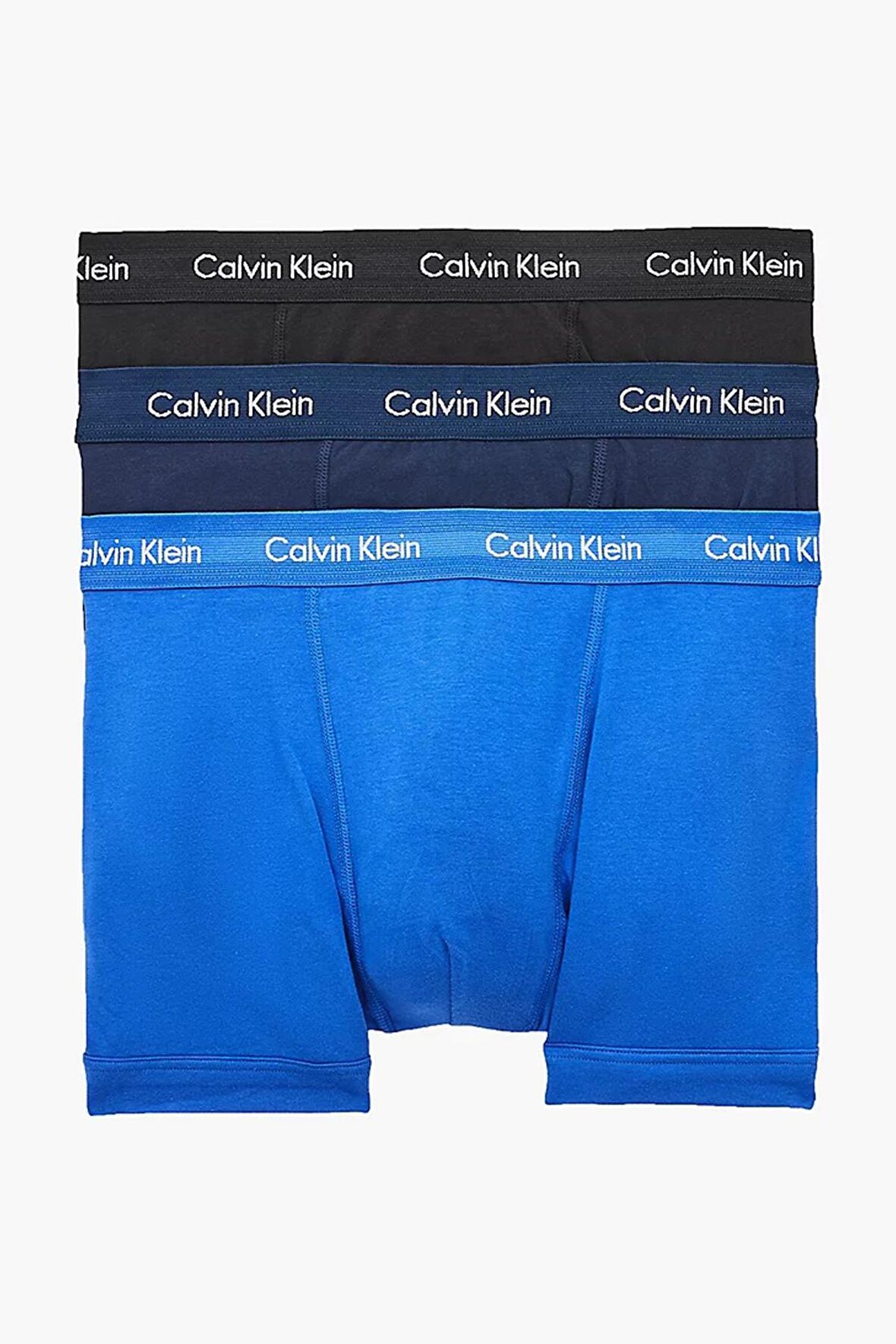 Calvin Klein Çok Renkli Erkek Boxer 0000U2662G 3P TRUN