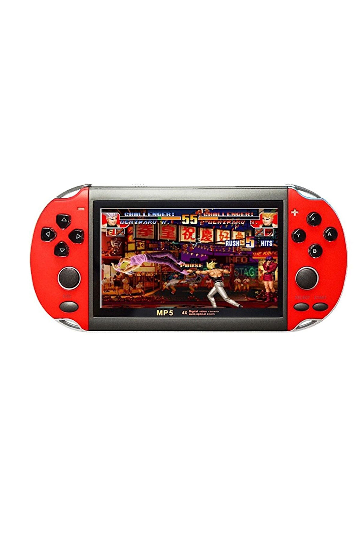 Retro X1 Psp Model 4.3 Tv Out Taşınabilir Oyun Konsolu-kırmızı