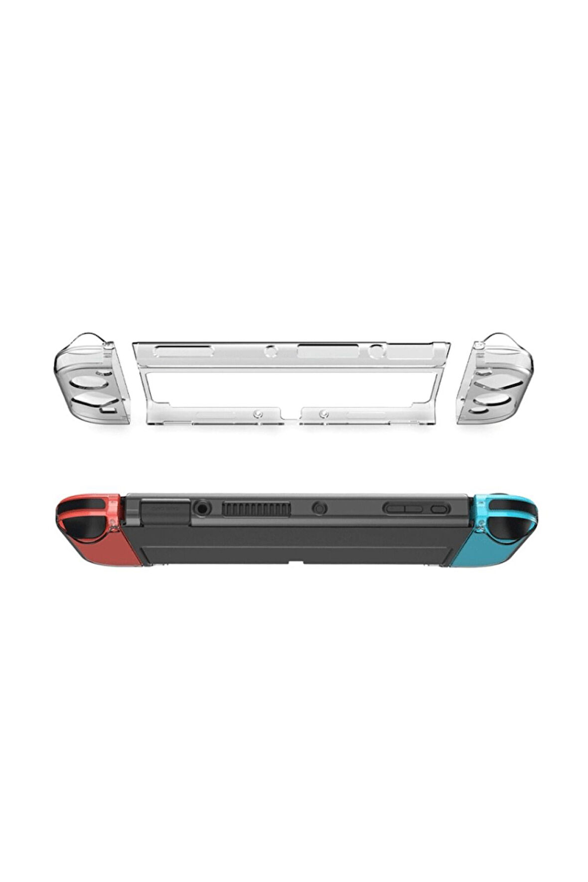 Nintendo Switch Oled Kristal Shell Pc Kılıf Tam Uyum-tns-1133/b