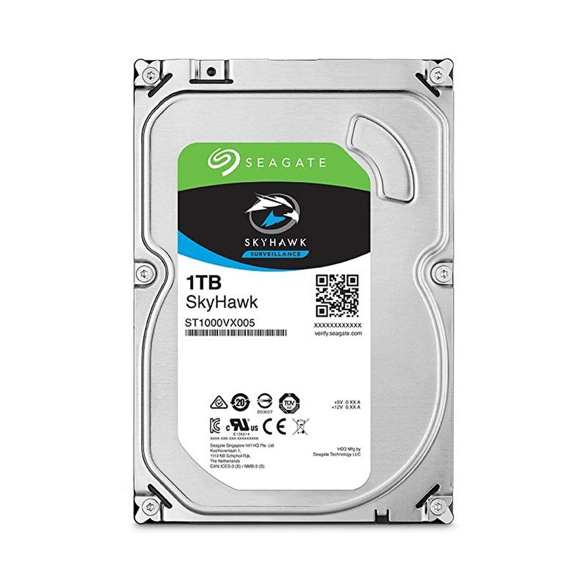 Seagate SkyHawk 3.5 inç 1 TB 5900 RPM Sata 3.0 Harddisk 