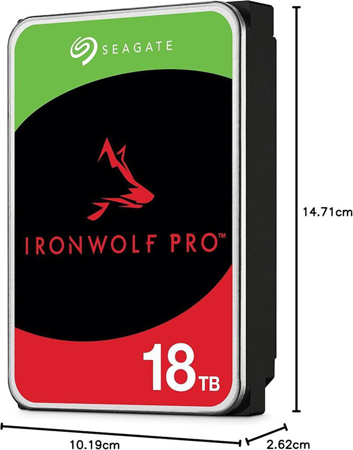 Seagate IronWolf Pro ST18000NT001 SATA 3.0 7200 RPM 3.5" 18 TB Harddisk Teşhir