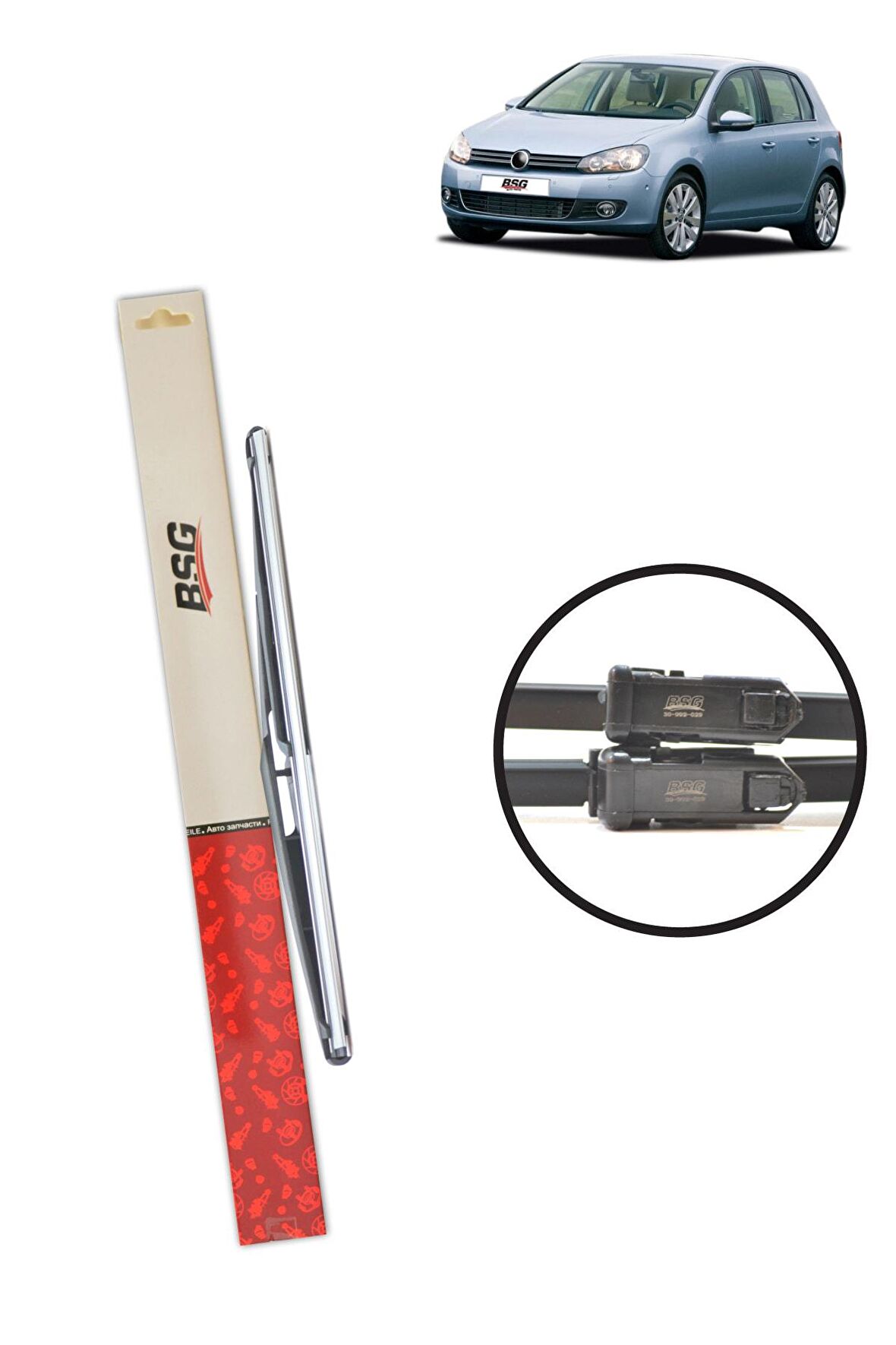 Volkwagen Golf6-jetta-passat Ön Takım Silecek 3397007620 / 119261 (600 X 480 Mm) (muz Tıp) 2…