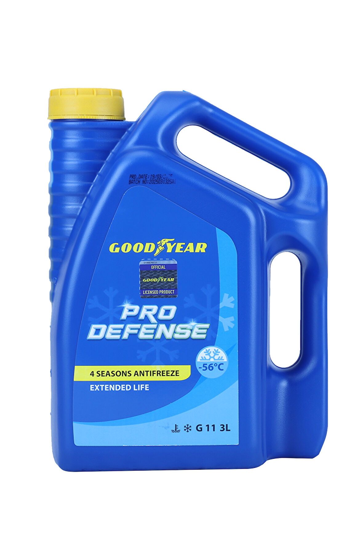GOODYEAR MAVI ORGANİK ANTİFRİZ -56°C 3 LT 