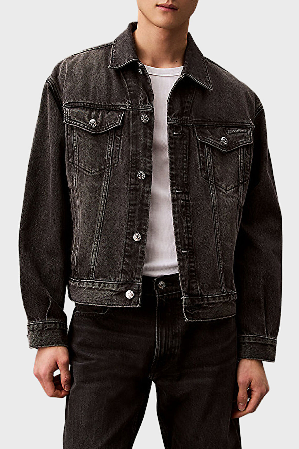 Calvin Klein Erkek Kot Ceket LV04RB796G RDD