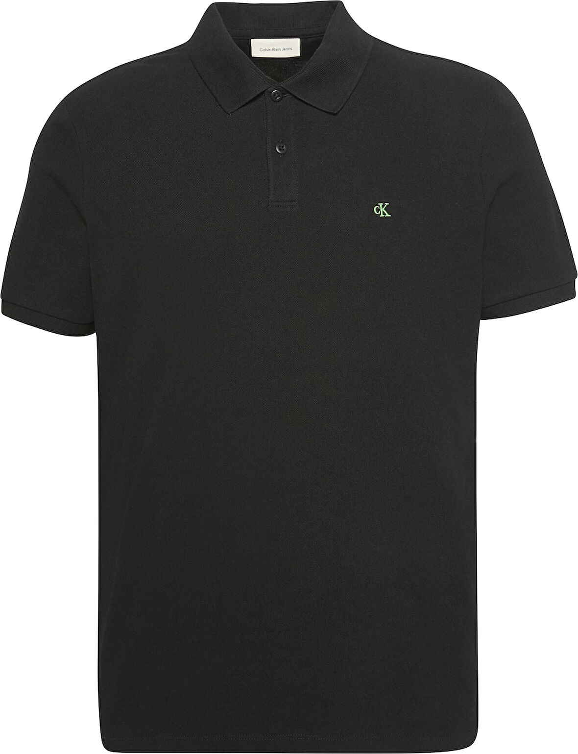 Calvin Klein Jeans SS CASUAL PIQUE CLASSIC POLO Erkek Siyah T-shirt LV040EM269-UB1