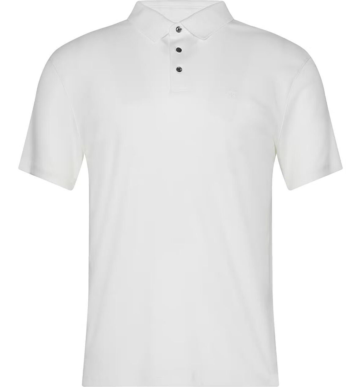 Erkek Polo Yaka Pamuklu Tişört - Beyaz  | L