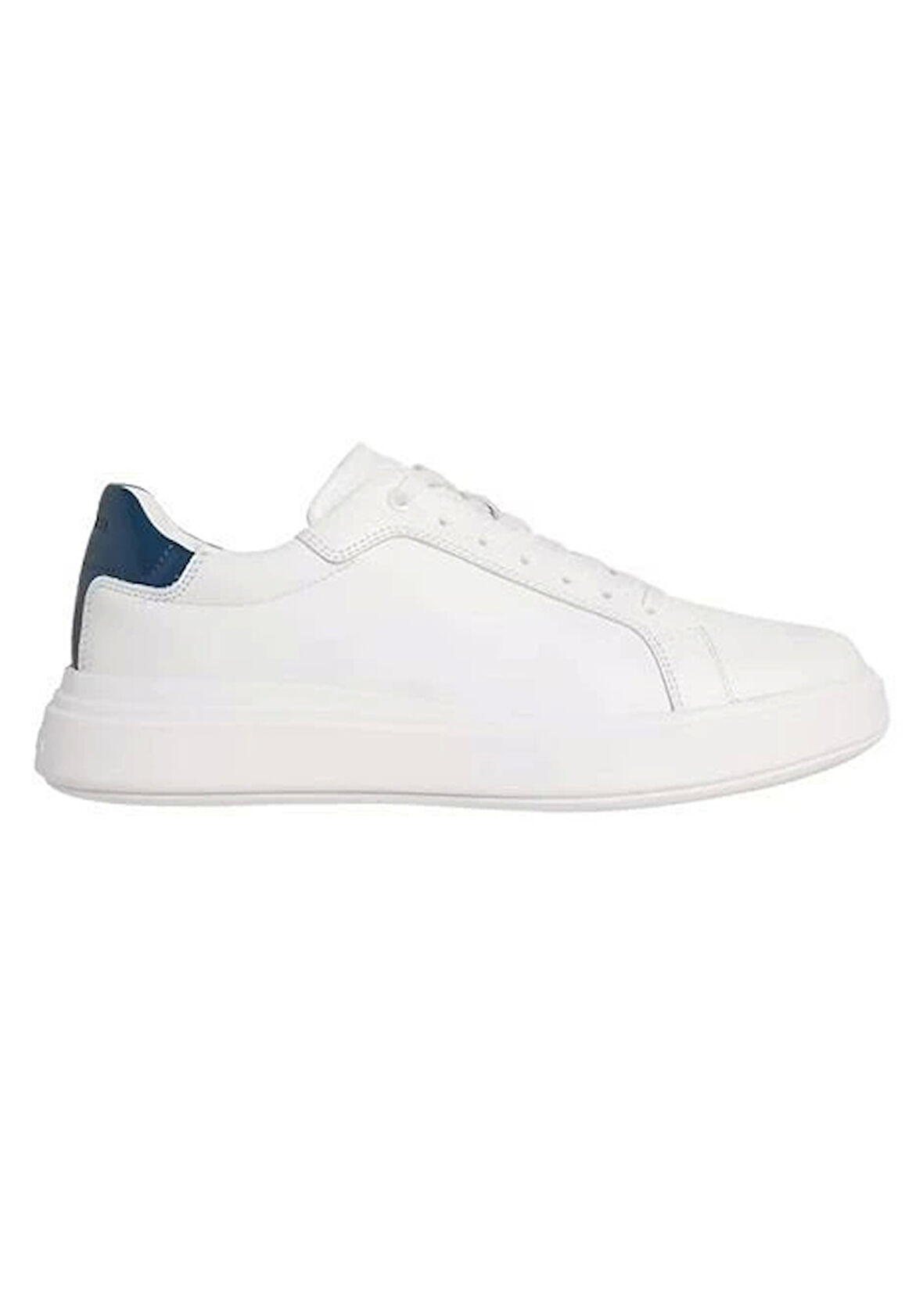 Calvin Klein LOW TOP LACE UP LTH Erkek Beyaz Sneaker HM0HM01016-0K6