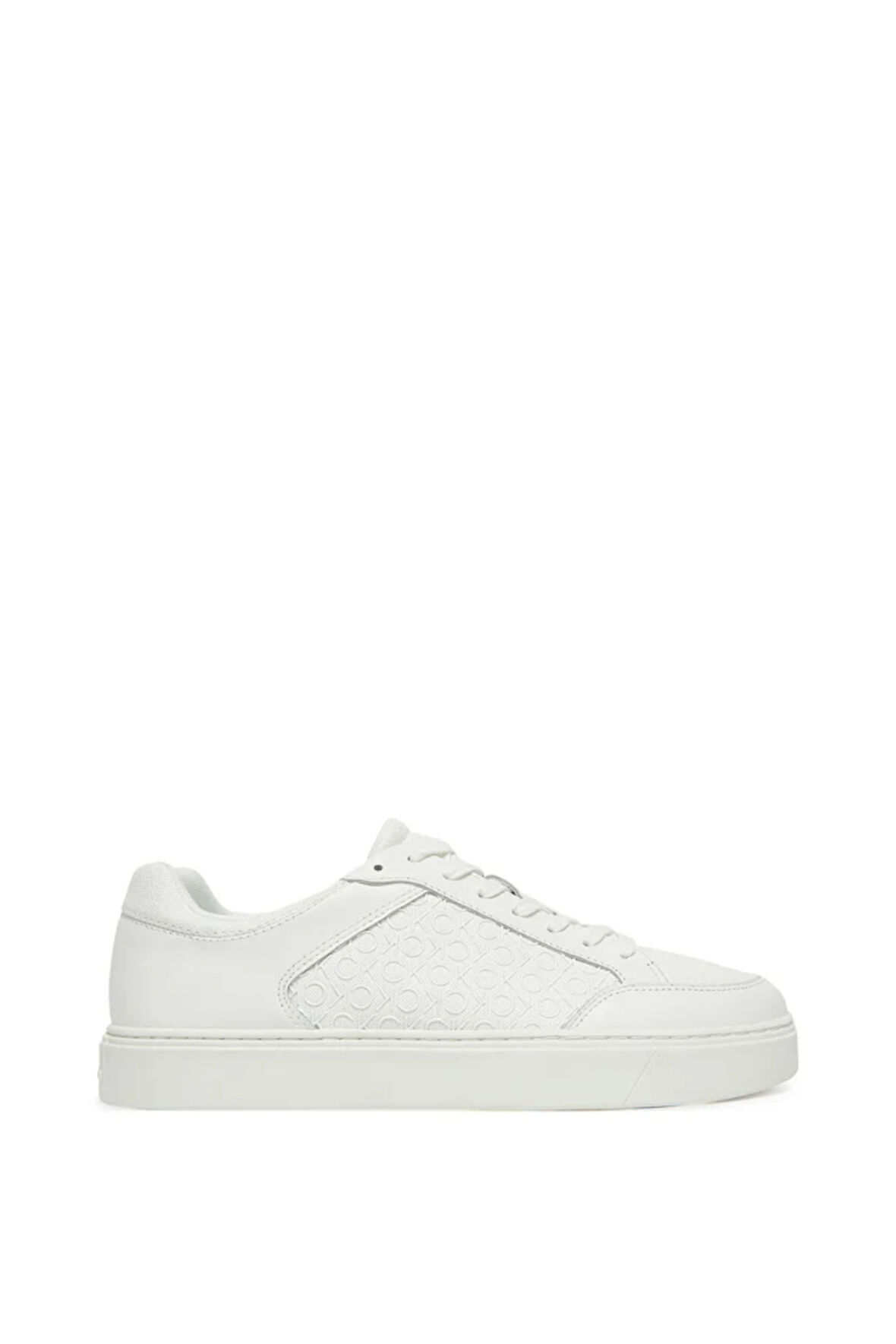 Calvin Klein Erkek Sneaker Ayakkabı-HM0HM01899WHITE