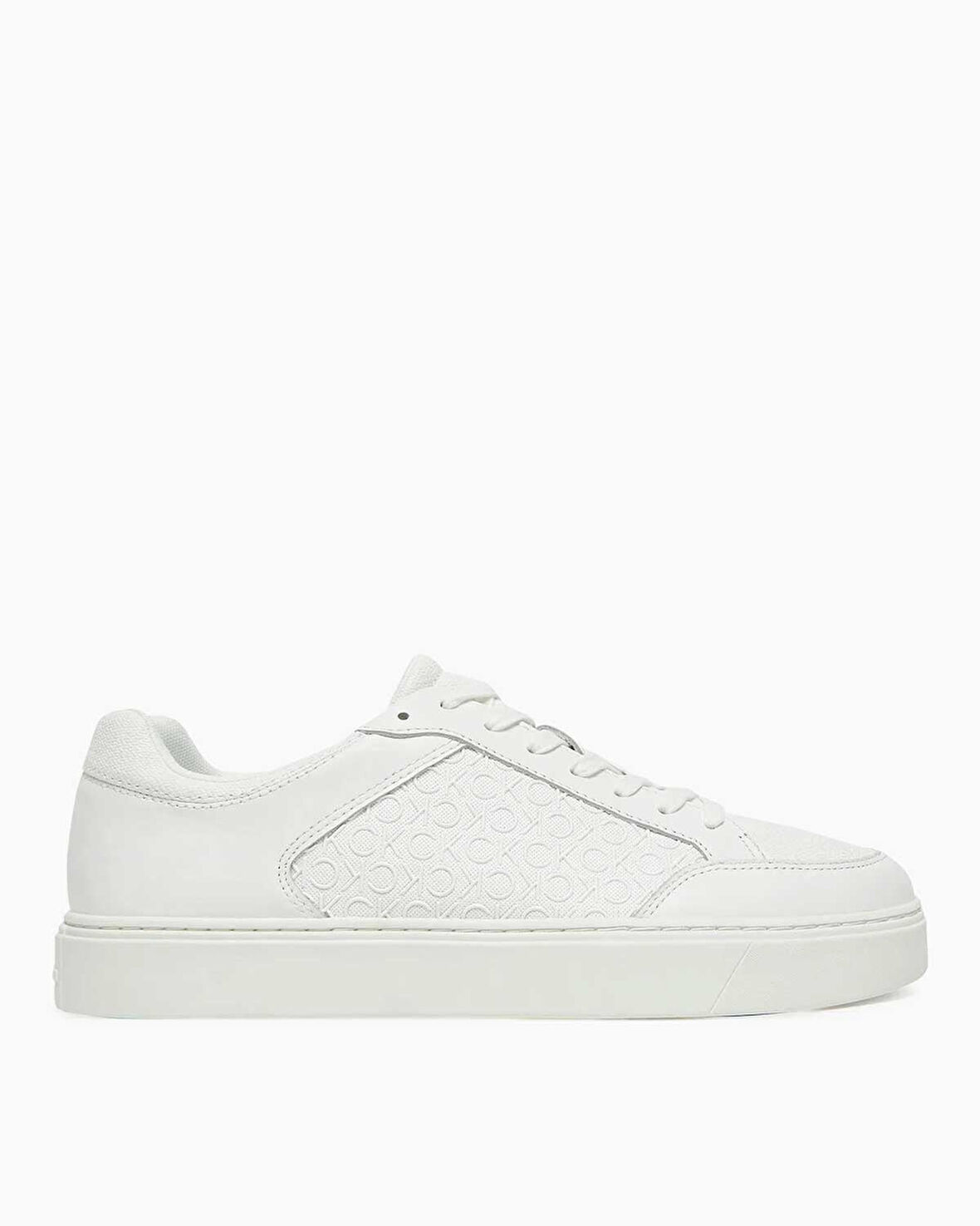 Calvin Klein Düz Taban Monogram Logo Baskılı Erkek Sneaker | 46