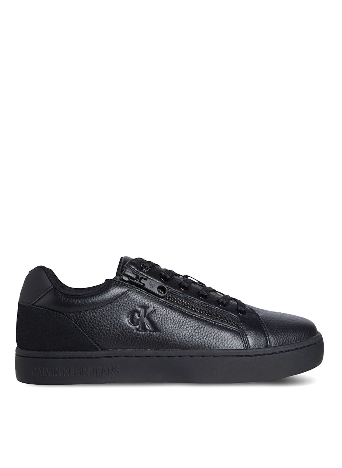 Calvin Klein Siyah Erkek Sneaker CLASSIC CUPSOLE ZIP LOW IN