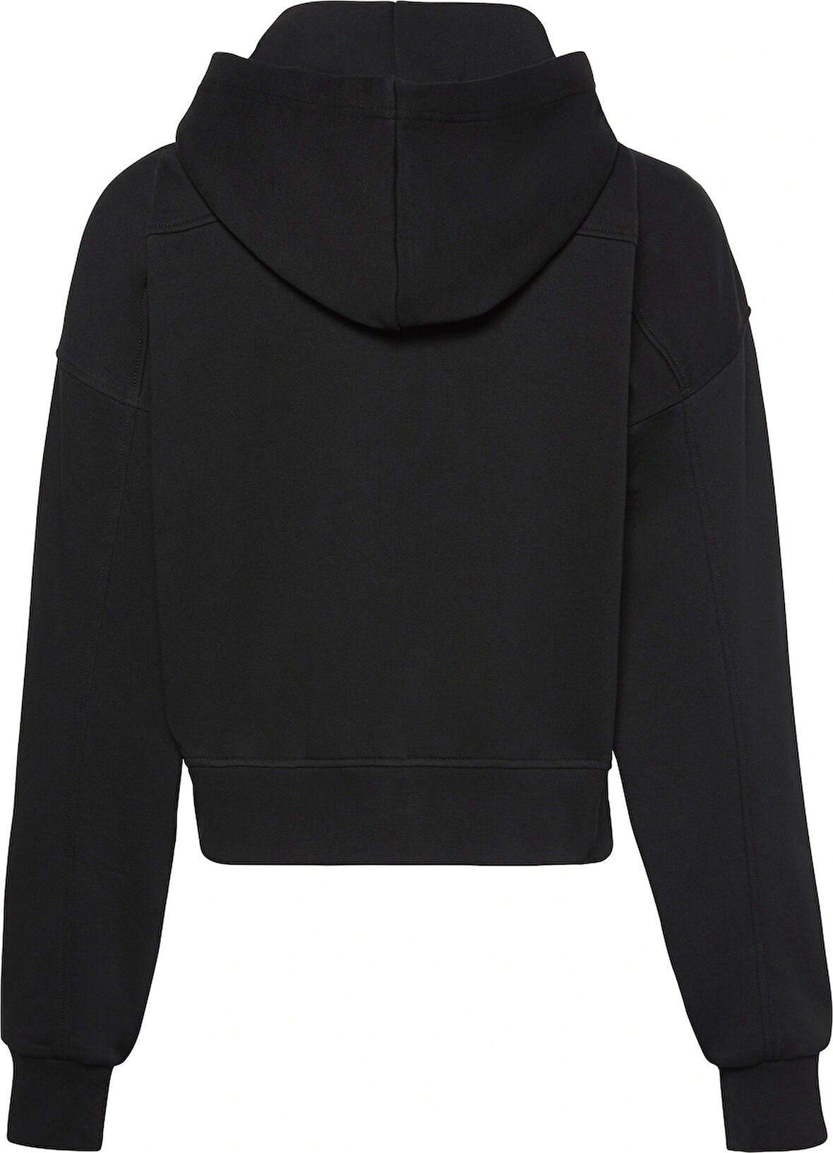 Calvin Klein Jeans A- FRENCH TERRY BADGE LOGO FZ HO Kadın Siyah Sweatshirt LV047C216G-UB1