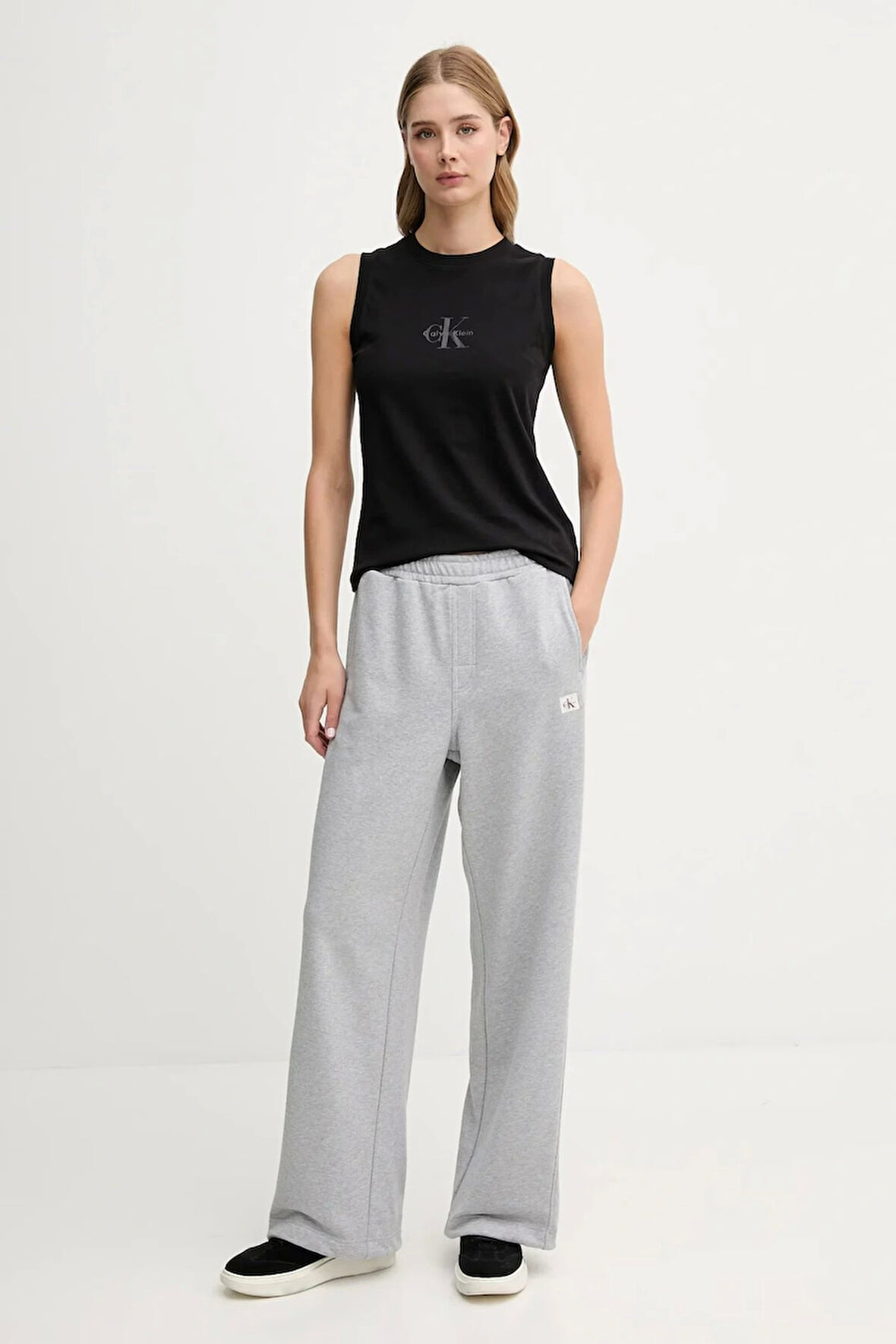 Calvin Klein Jeans Casual Pant Kadın Gri Pantolon LV047C249G-P79