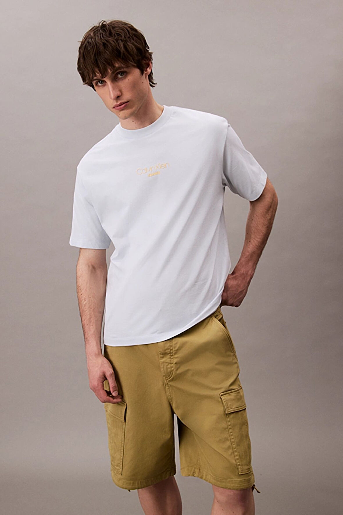 Calvin Klein Erkek Tişört-LV04RC851G