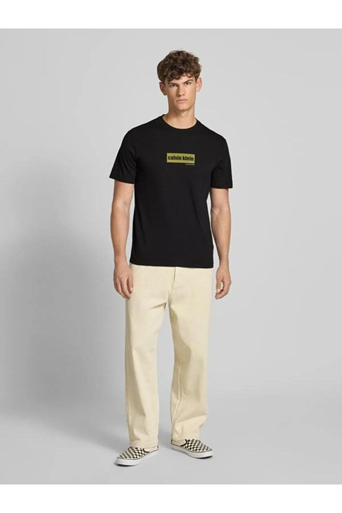 Calvin Klein Kadın Tişört-LV04RC849GBLACK