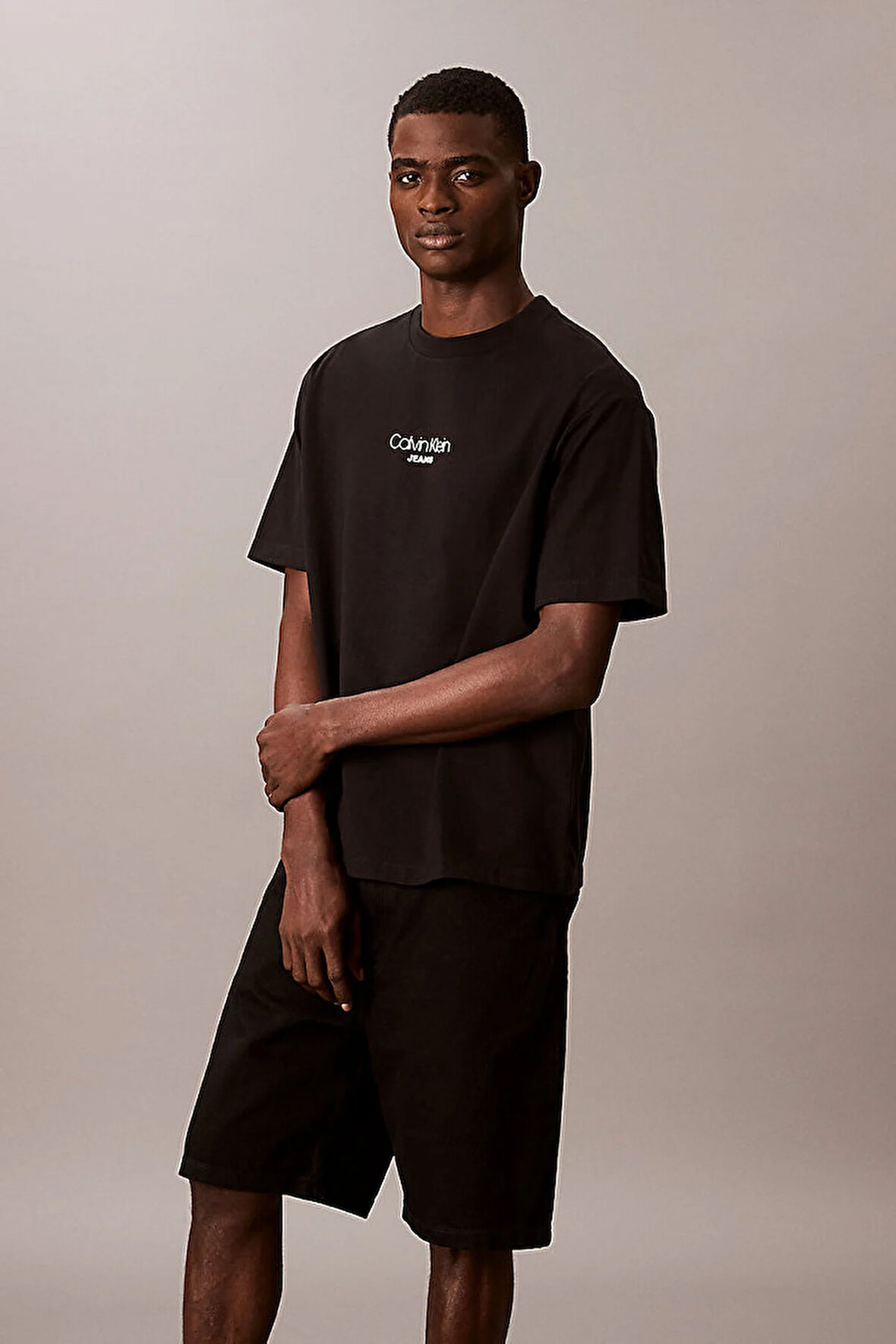 Calvin Klein Erkek Tişört-LV04RC851GBLACK