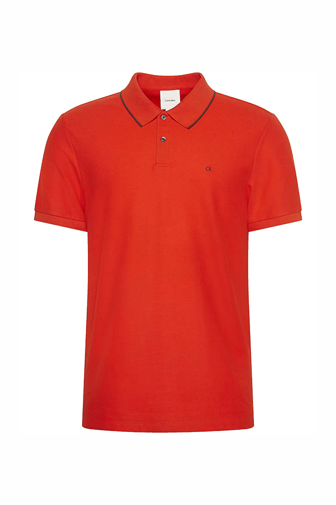 Erkek Regular Fit Kısa Kollu Polo Yaka T-Shirt - Kırmızı  | XS