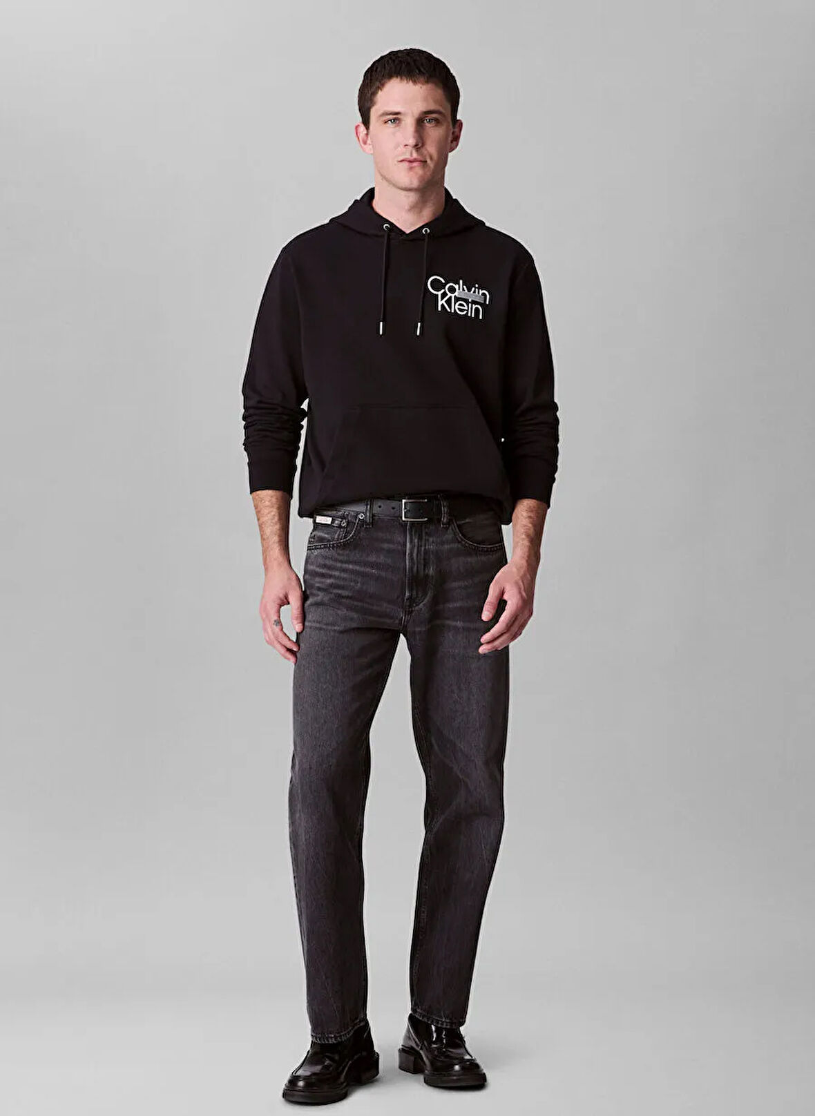 CALVIN KLEIN Erkek  Siyah Sweatshirt LV04RC288G UB1