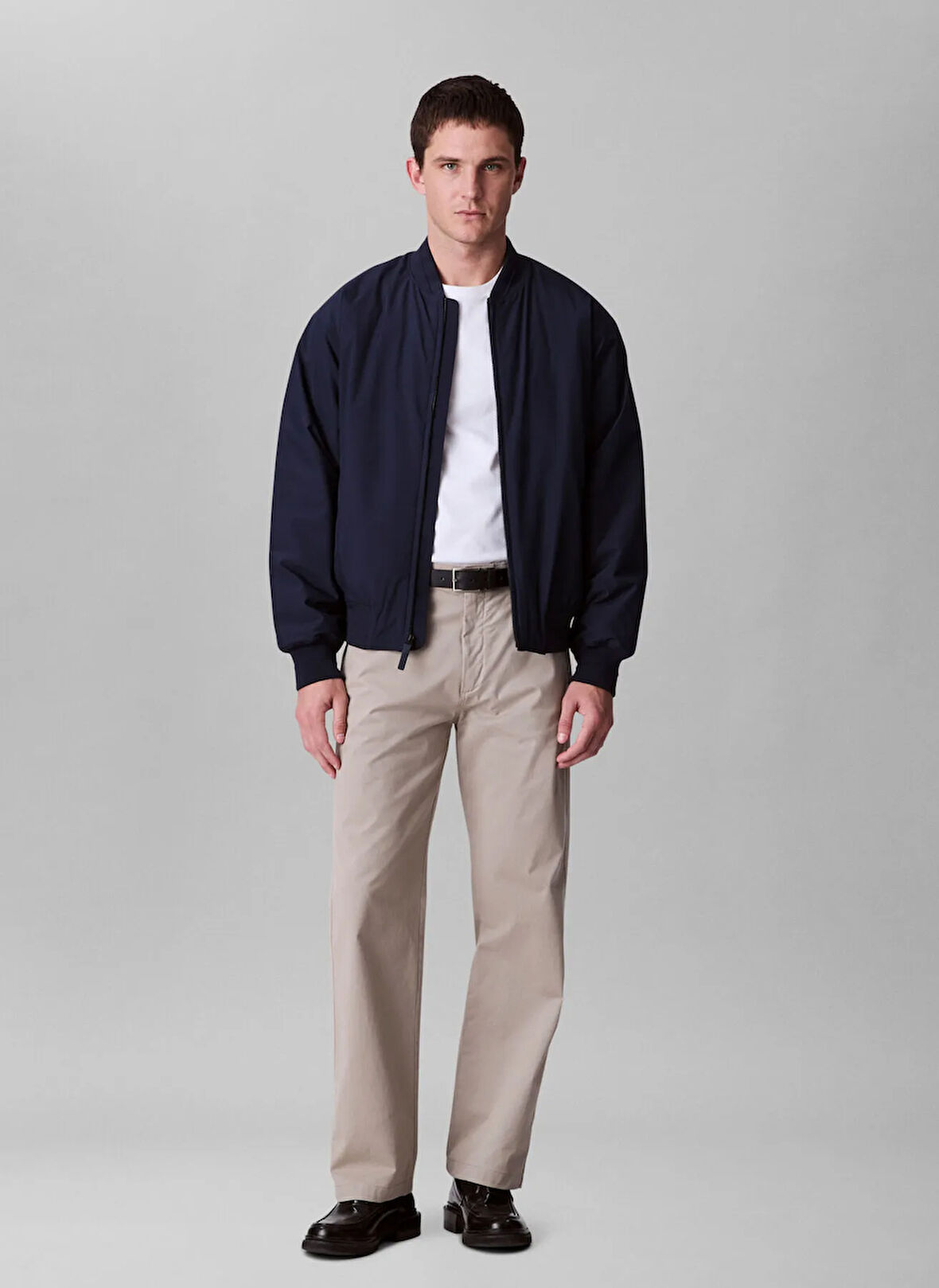 Calvin Klein Normal Mavi Erkek Ceket LV04LC513GCEF_LS SPORTSWEAR HERO BO