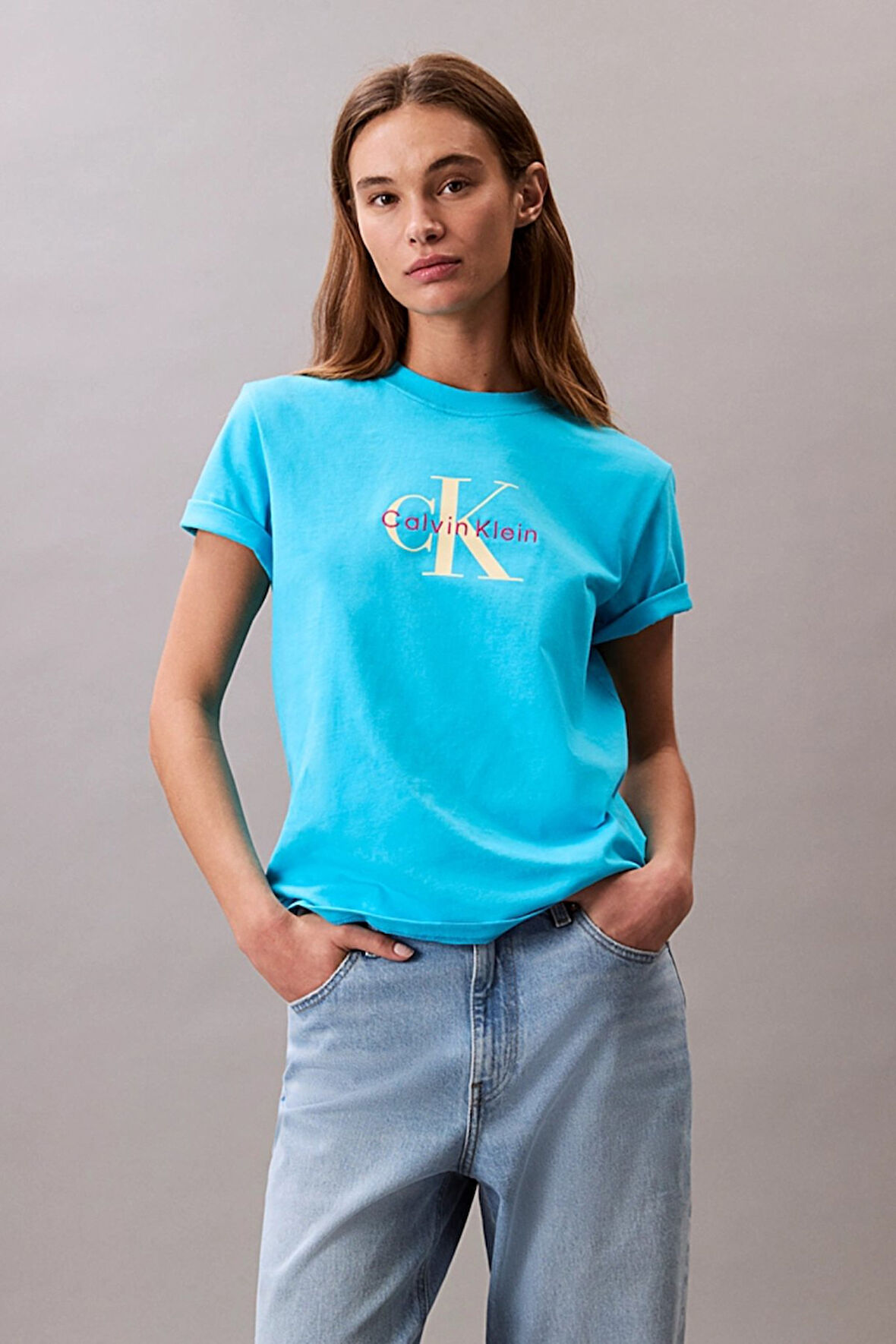 Calvin Klein Kadın Tişört-LV047B865G