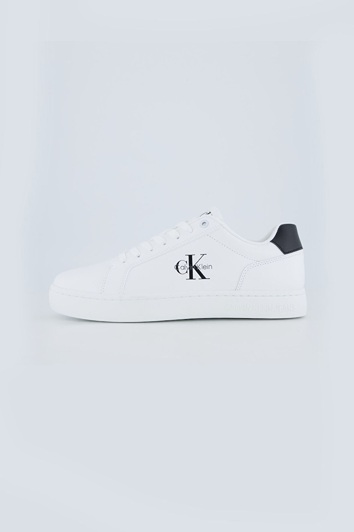 Erkek Classic Cupsole Mono Lth Sneaker Ayakkabı - Beyaz | 45