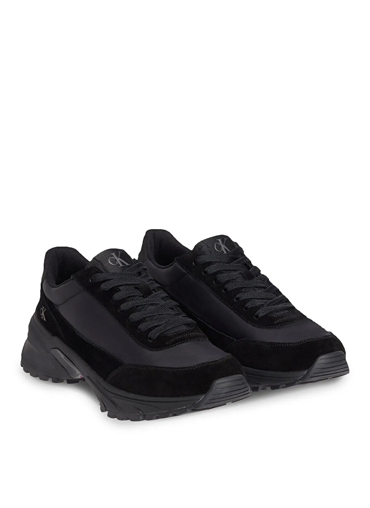 Calvin Klein Siyah Erkek Sneaker HIKE RUNNER CASUAL NY-SU