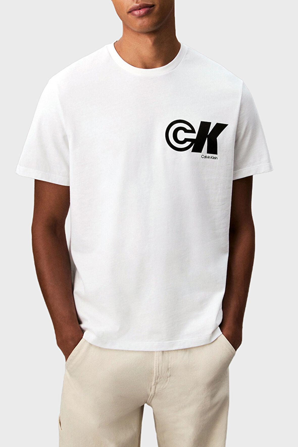 Calvin Klein Erkek T Shirt LV04RC835G YAA