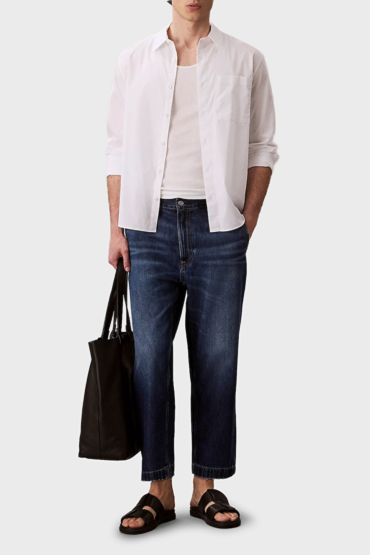 Calvin Klein Erkek Kot Pantolon LV04RC740G X87