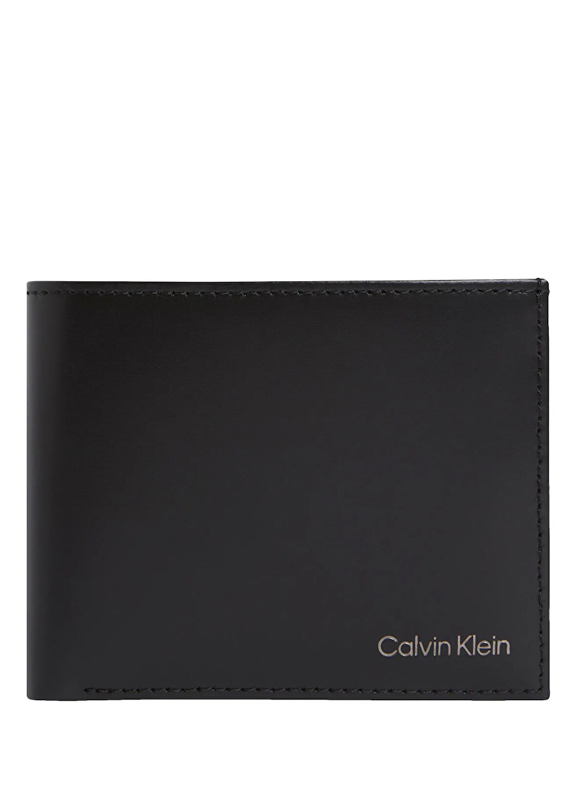 Calvin Klein Siyah Erkek Cüzdan CK SMOOTH BILLFOLD W/ COIN WALLE