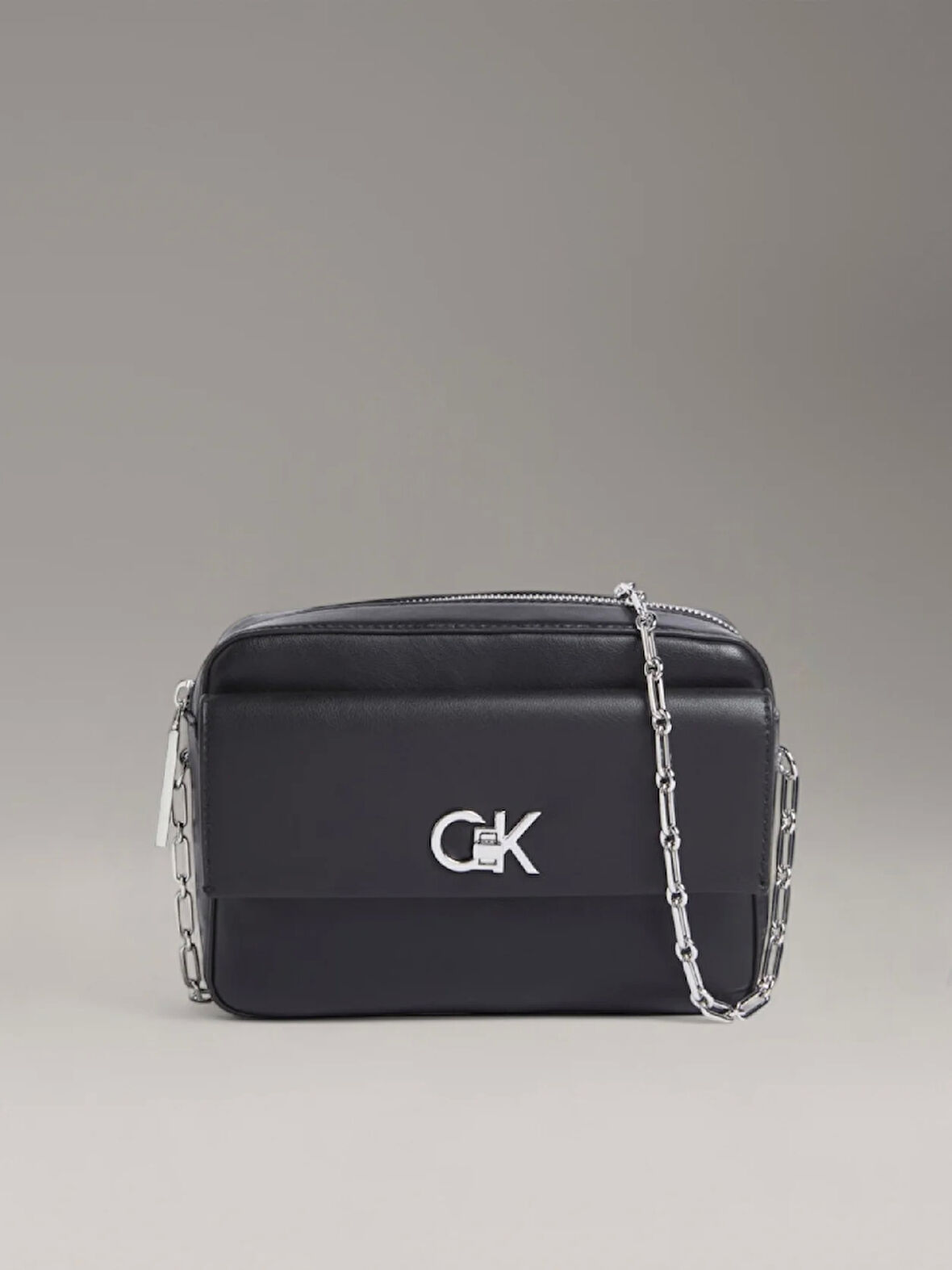Calvin Klein CK RE-LOCK POCKET CAMERA BAG Kadın Siyah Çanta LV04F3102G-UB1