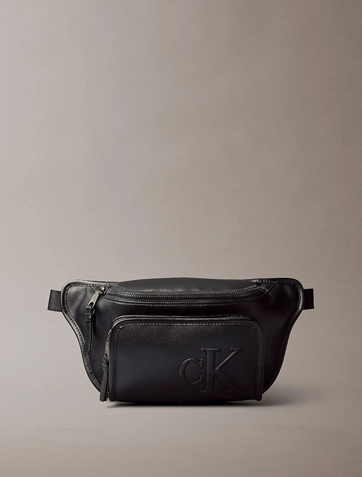 Calvin Klein Jeans SCULPTED IMPRESSION WAISTBAG 38 Erkek Siyah Çanta LV04G3160G-UB1