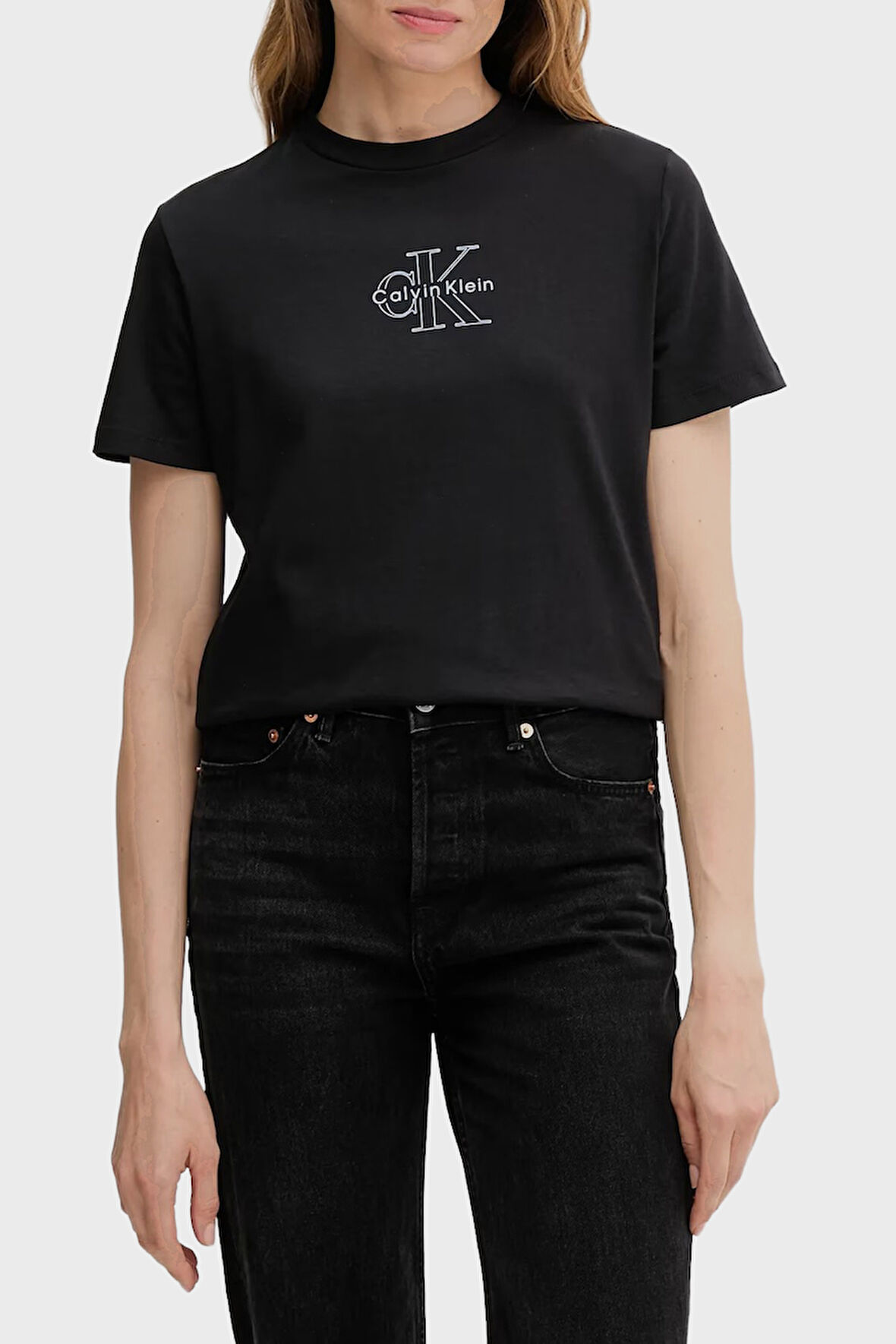 Calvin Klein Bayan T Shirt LV047C863G UB1