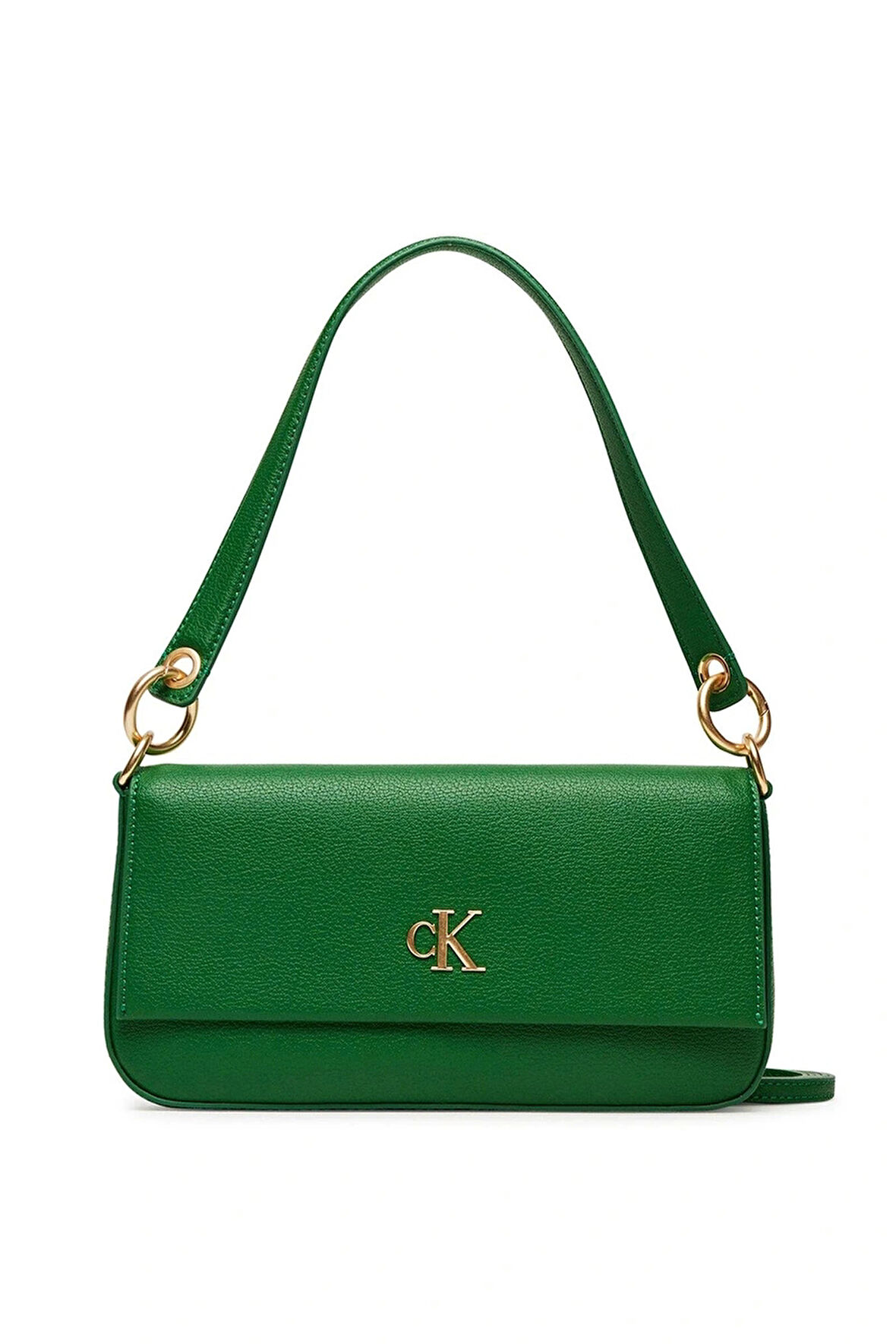 Calvin Klein Jeans Minimal Monogram Kadın Yeşil Kese Çanta LV04K3161G-0K6