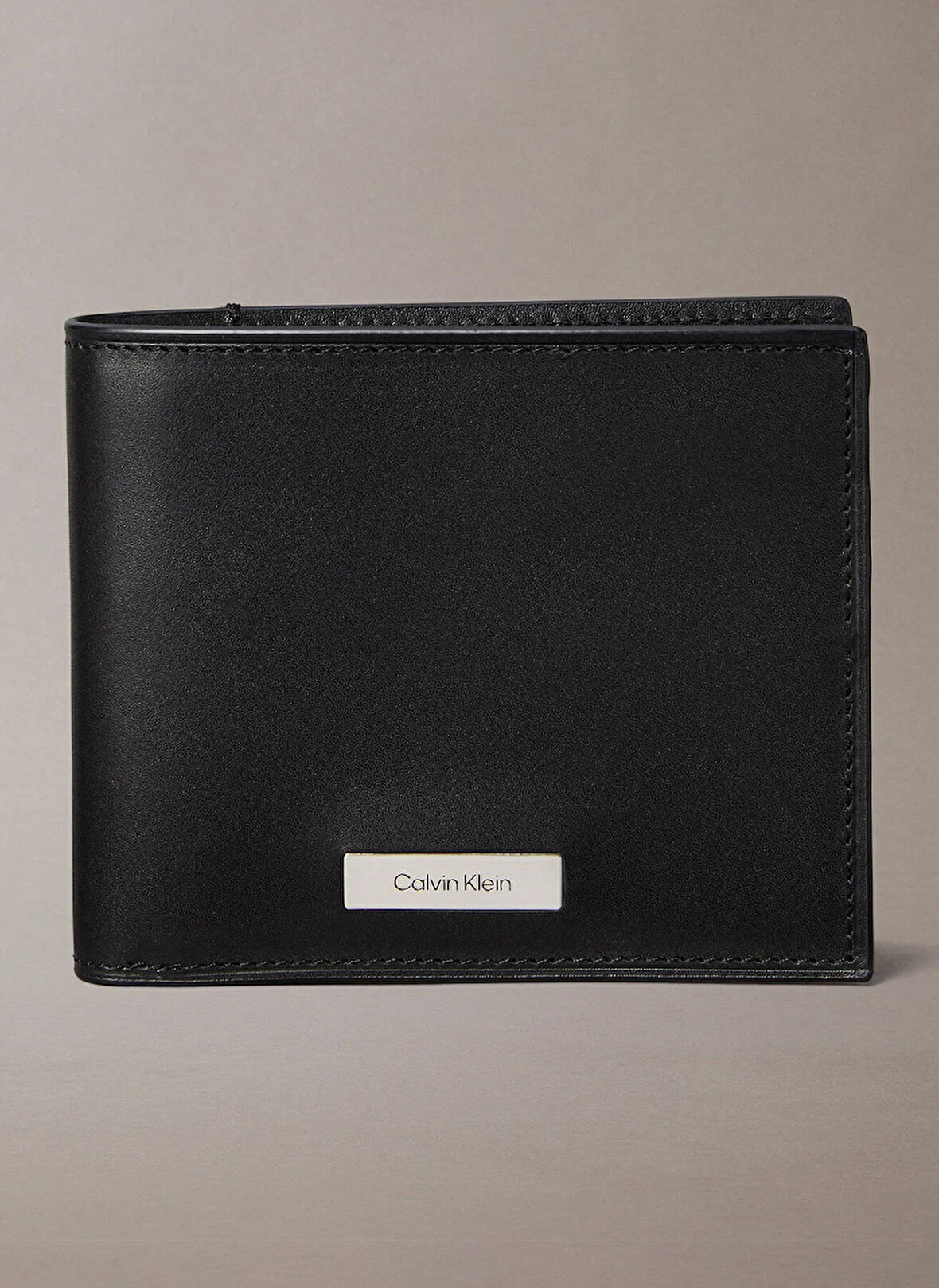 Calvin Klein Siyah Erkek Cüzdan PLAQUE EW BILLFOLD