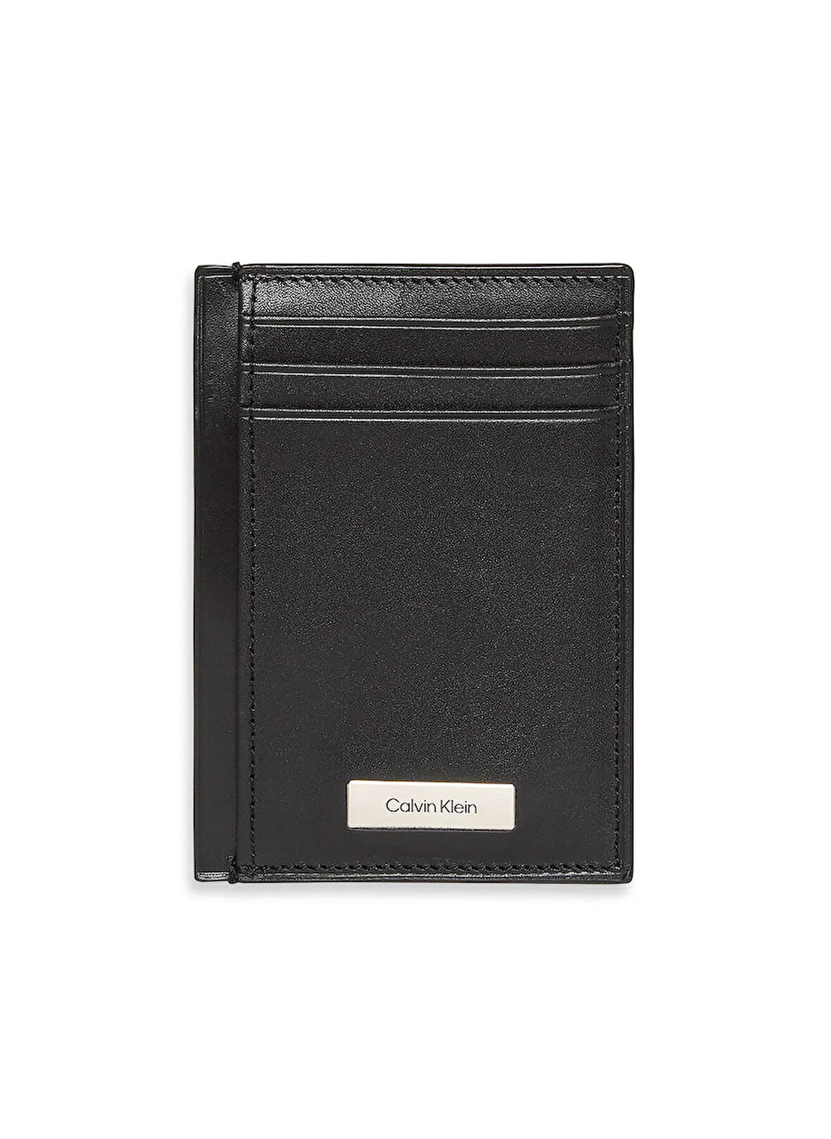 Calvin Klein Siyah Erkek Kartlık PLAQUE NS CARD CASE