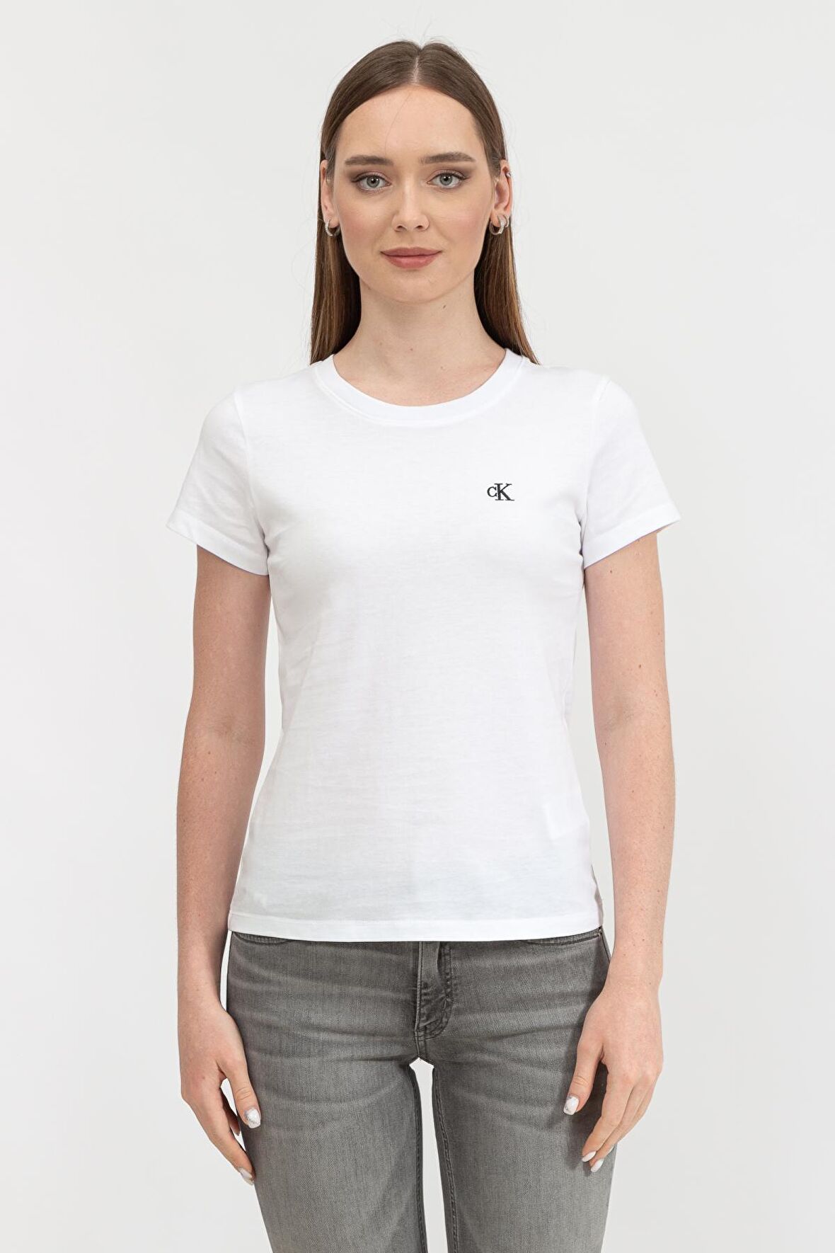 Calvin Klein Slim Fit Kadın T-Shirt