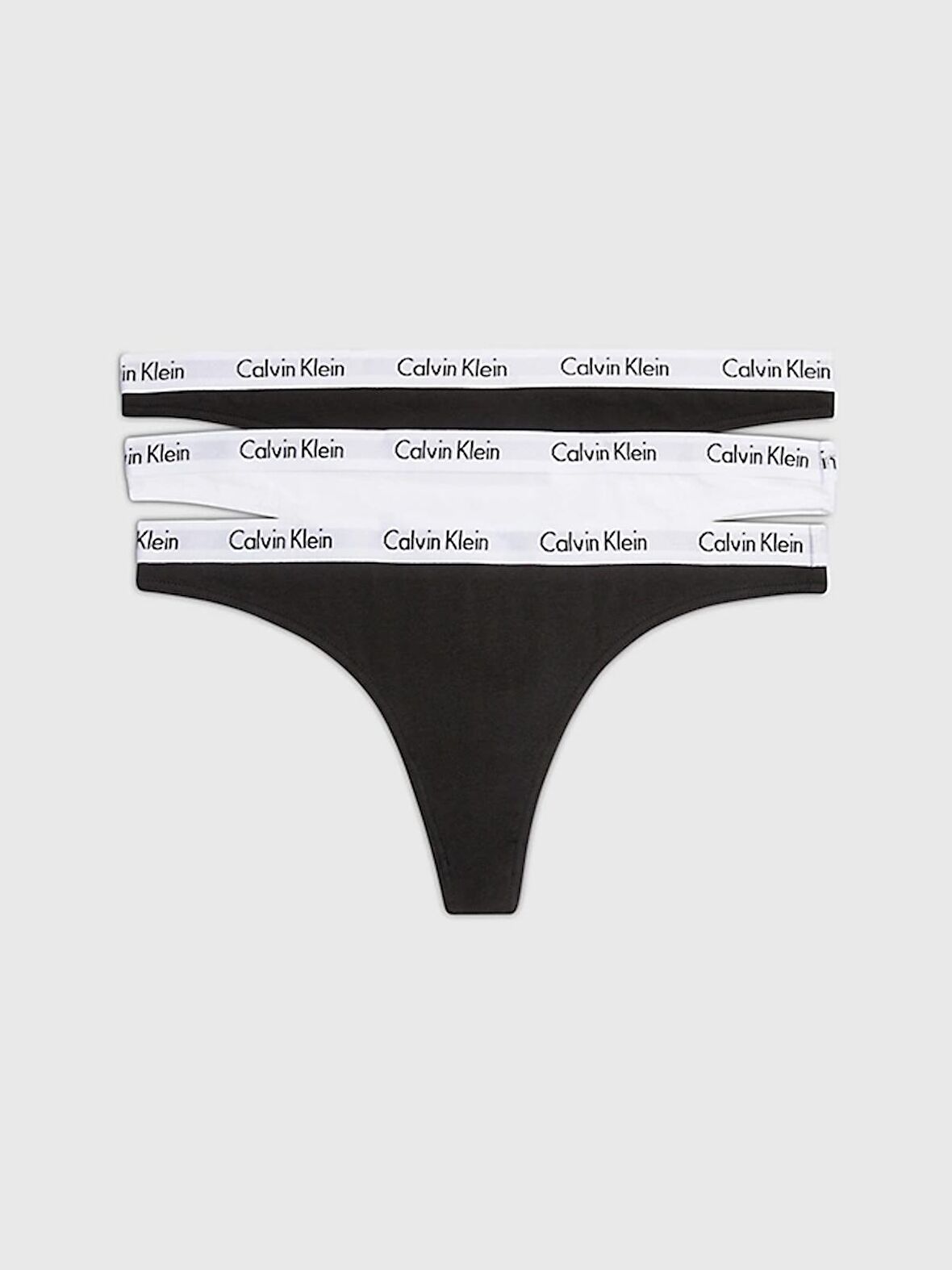 Calvin Klein Thonks 3PK 3'lü Kadın Tanga