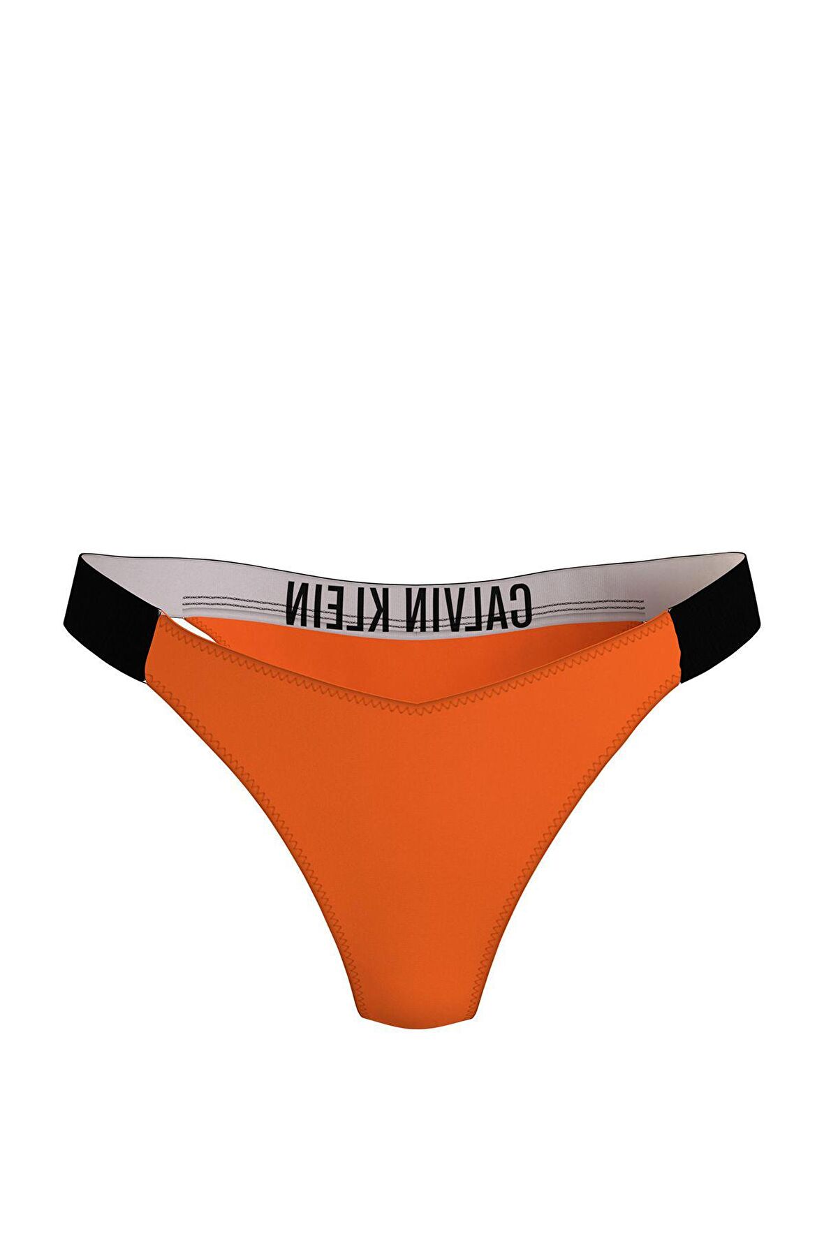 Kadın Calvin Klein V Kesim Arkası Logo Baskılı Elastik Şeritli Brazilian Bikini Altı KW0KW01726