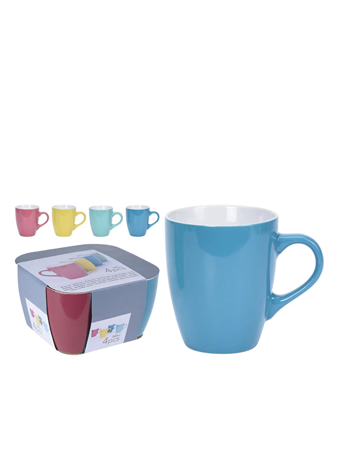 Boyner Evde Kupa S, Bedensiz, Çok Renkli